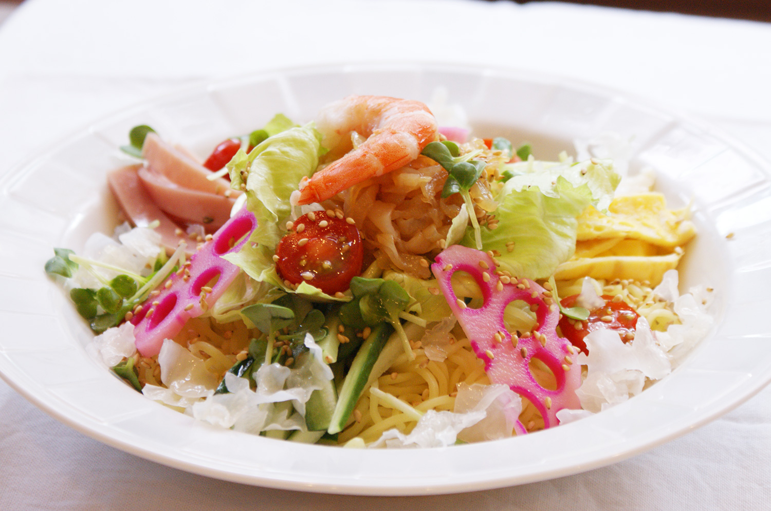 美容によくておいしいヘルシー冷やし中華